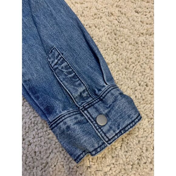 Old Navy Womens Denim Jean Jacket XS Petite EUC - Picture 11 of 12